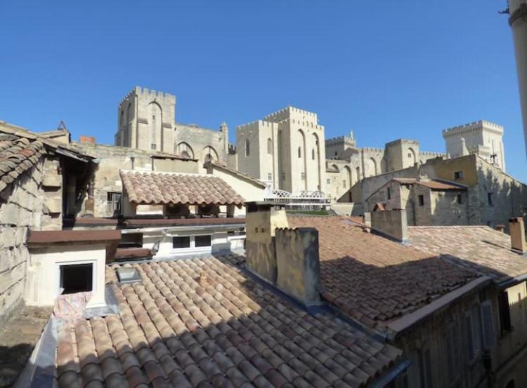 La Vue Du Palais Appartement Avignon Buitenkant foto